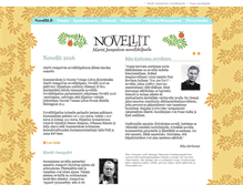 Tablet Screenshot of novellit.fi